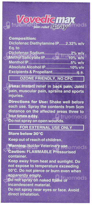 Vovedic Max Spray 55 GM